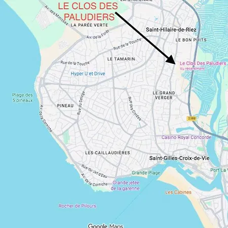 T3 Le Clos Des Paludiers Groix Appartement Saint-Hilaire-de-Riez